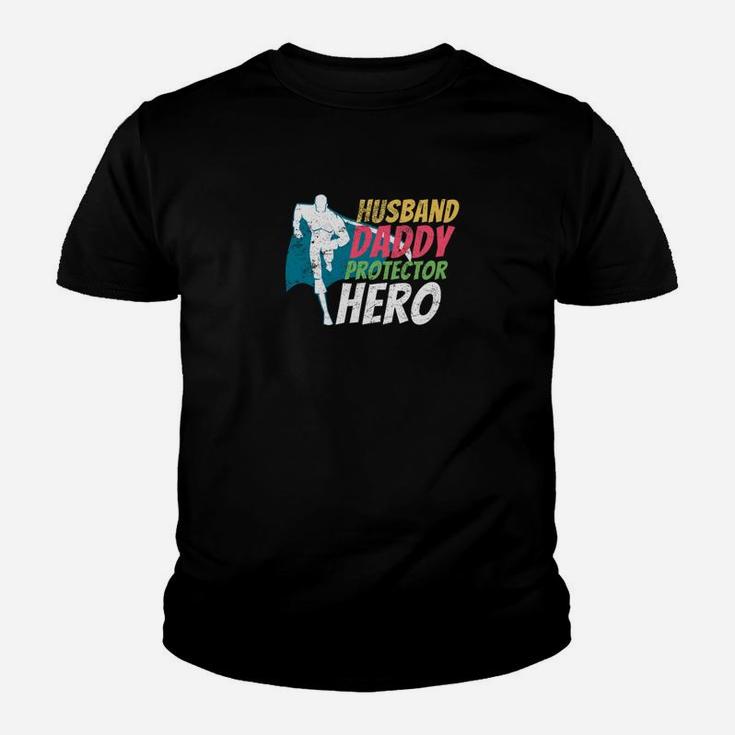 Husband Daddy Protector Hero 21099 Kid T-Shirt