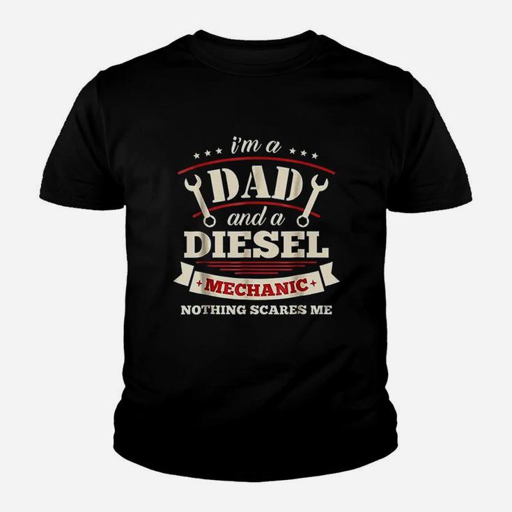 I Am A Dad And Mechanic Funny Father Mechanic Kid T-Shirt