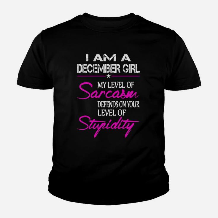 I Am A December Girl T Shirt T-Shirt Seseable UK