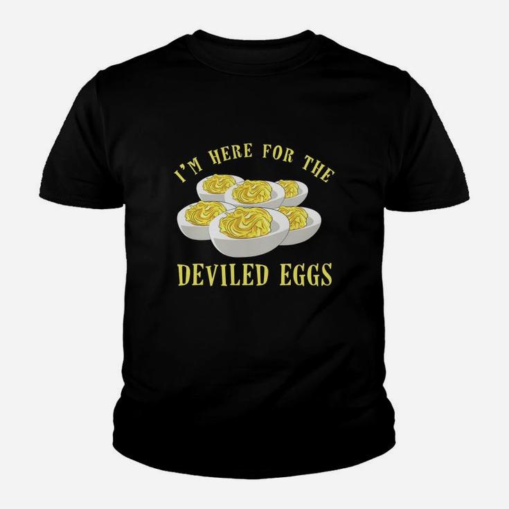 I Am Here For The Deviled Eggs Kid T-Shirt