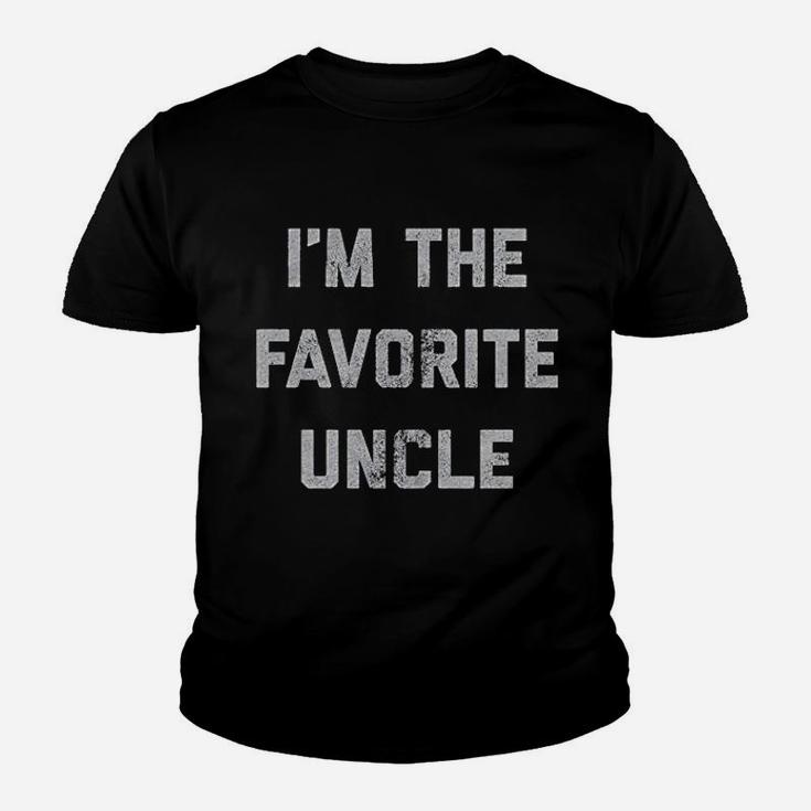 I Am The Favorite Uncle Funny Family Niece Nephew Kid T-Shirt