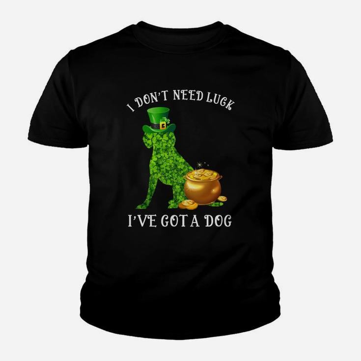 I Do Not Need Luck I Have Got A Beagle Shamrock St Patricks Day Dog Lovers Kid T-Shirt