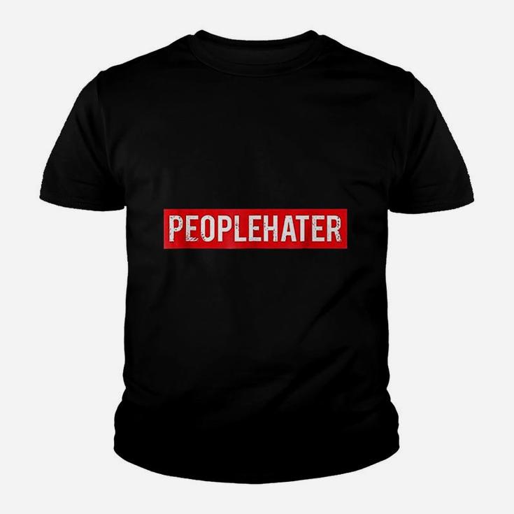 I Hate People For Camping Trips Funny Sarcastic Quote Kid T-Shirt
