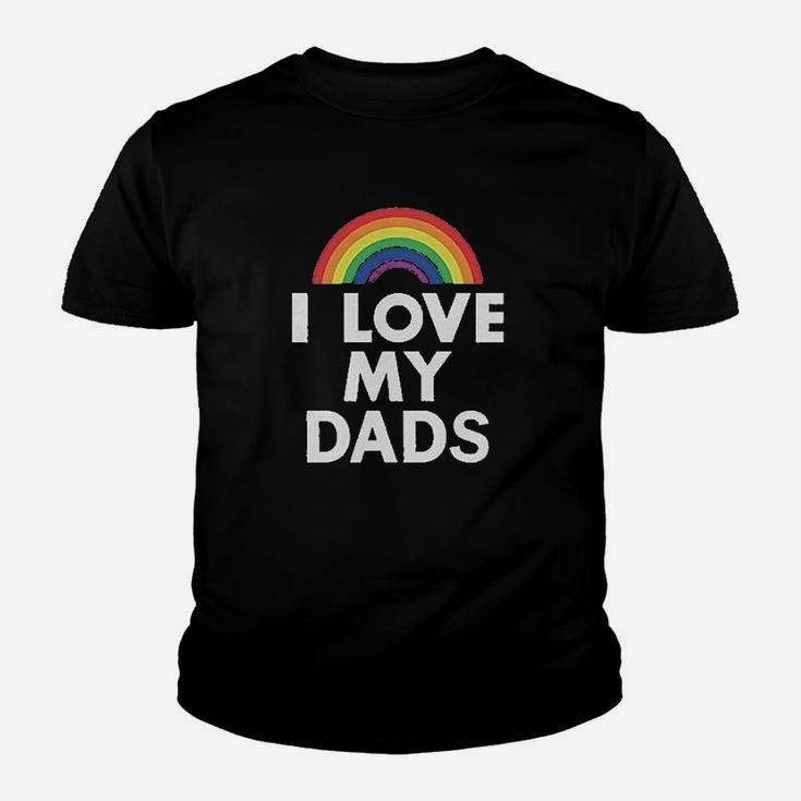I Love My Dads Outfit Infant Gay Pride Kid T-Shirt