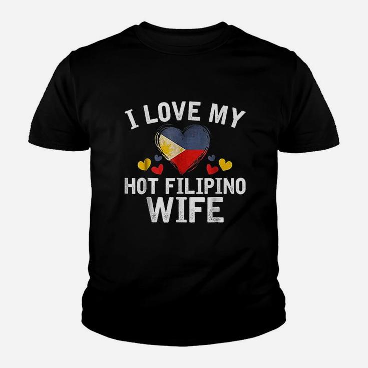 I Love My Hot Filipino Wife Anniversary Gifts Kid T-Shirt