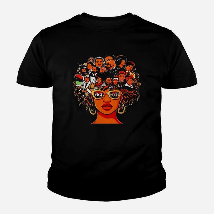 I Love My Roots T-shirt - Black History Month Black Women B079z29cpf 1 Kid T-Shirt