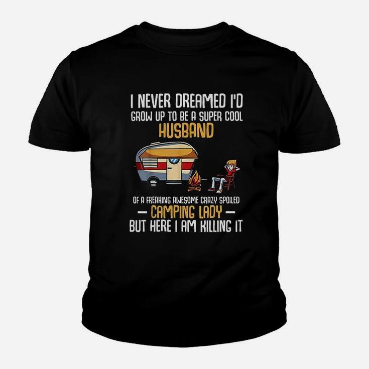 I Never Dreamed Id Grow Up To Be A Super Cool Husband Kid T-Shirt