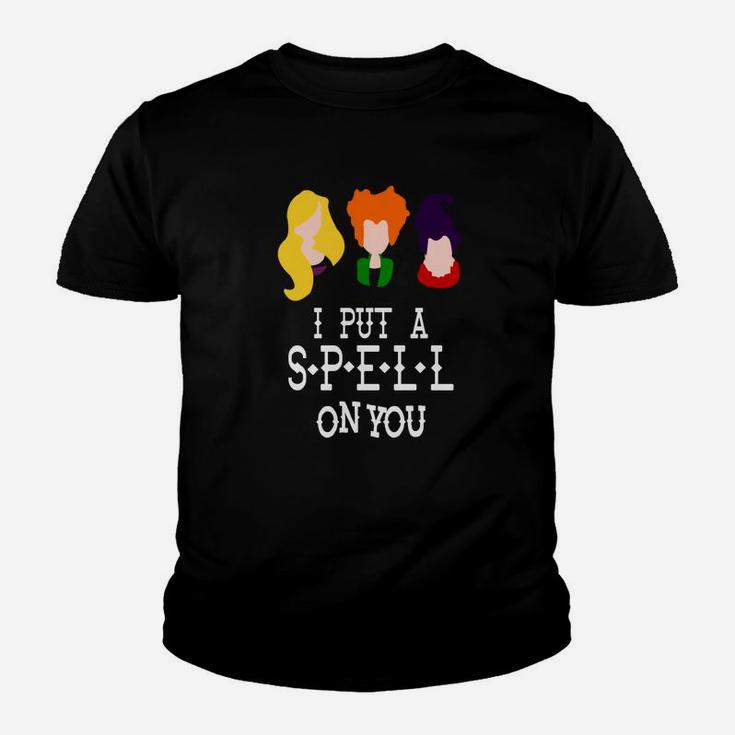 I Put A Spell On You Sanderson Sister Kid T-Shirt
