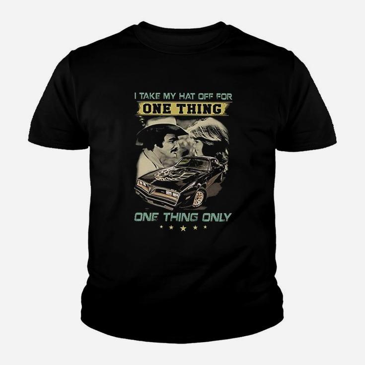 I Take My Hat Off For One Thing One Thing Only Kid T-Shirt