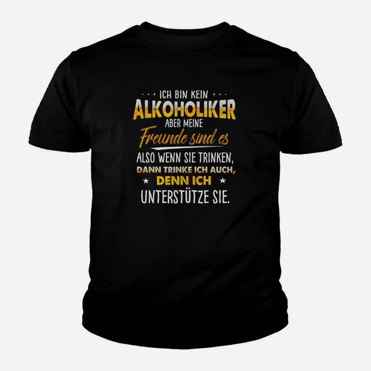 Ich Bin Kein Alkoholiker Kinder T-Shirt