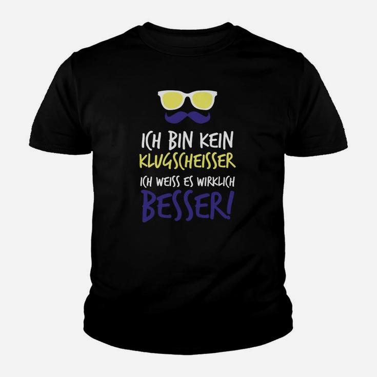 Ich Bin Kein Klugscheißer Kinder T-Shirt