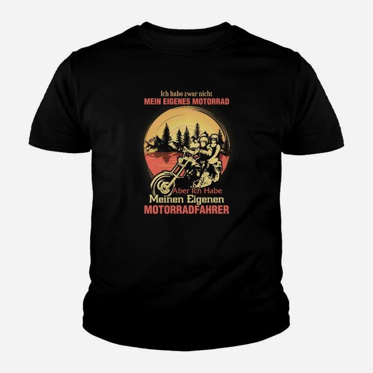 Ich Habe Meinen Eigenen Motorradfahrer Kinder T-Shirt