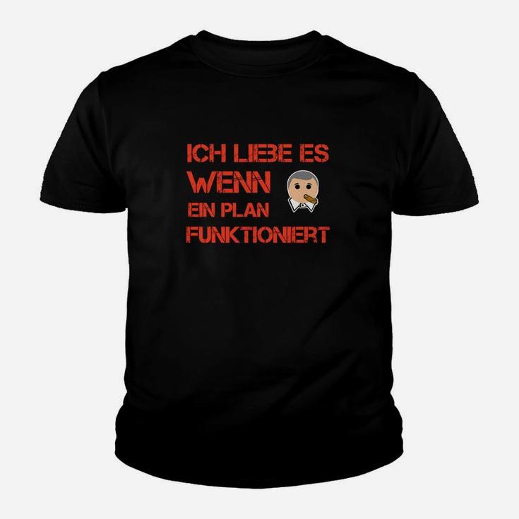 Ich Lieb Essenn Ein Plan Funktionstier Kinder T-Shirt