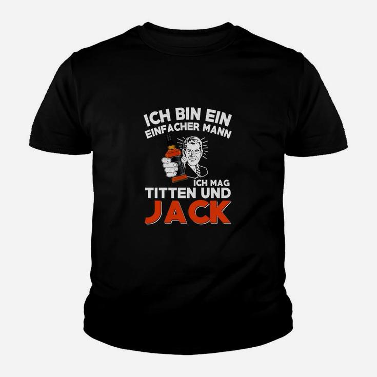 Ich Mag Titten Und Jack Kinder T-Shirt