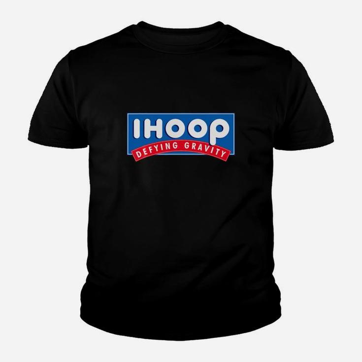 Ihoop I Hoop Defying Gravity Basketball Youth Tshirt Seseable