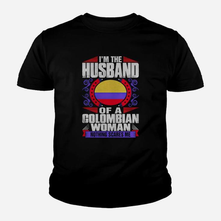 Im Colombian Woman Husband T-shirt Kid T-Shirt