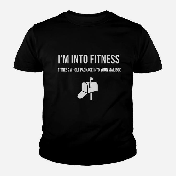 Im Into Fitness Whole Package Postal Funny Postal Worker Kid T-Shirt
