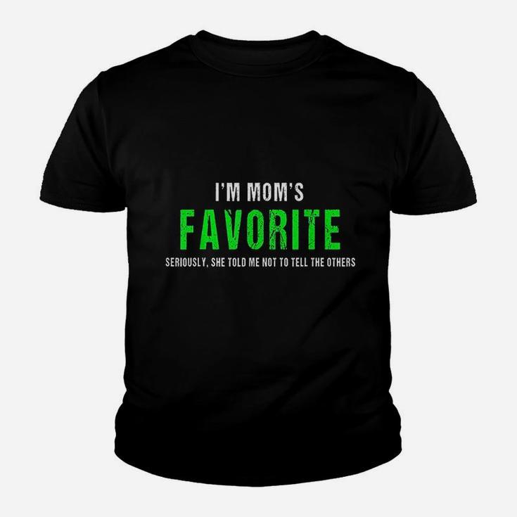 I'm Mom's Favorite T-Shirt Funny Sibling Joke Family Gift I'm Mom's Favorite T-Shirt Funny Sibling Joke Family Gift