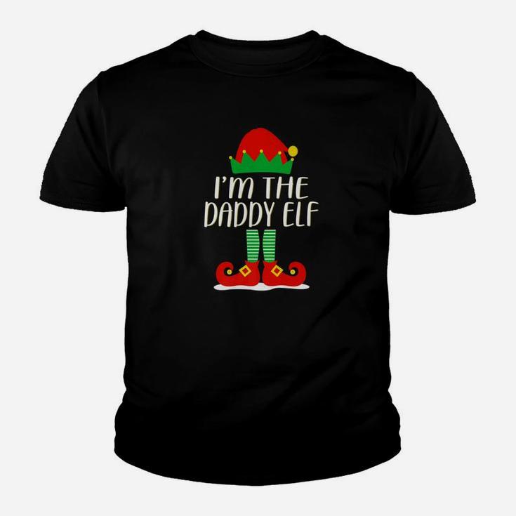 Im The Daddy Elf Matching Family Christmas Shirt Gift Kid T-Shirt