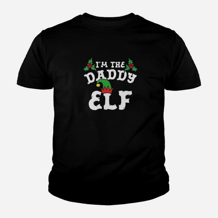Im The Daddy Elf Matching Family Christmas Shirts Kid T-Shirt