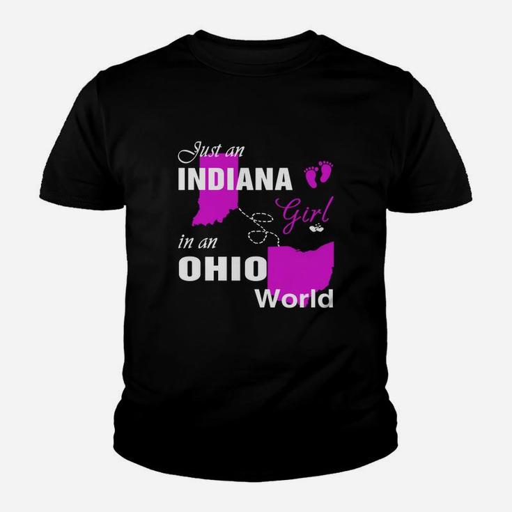 Indiana Girl In Ohio Shirts Indiana Girl Tshirt,ohio Girl T-shirt,ohio Girl Tshirt,indiana Girl In Ohio Shirts,ohio Hoodie, Ohio Tshirt Kid T-Shirt