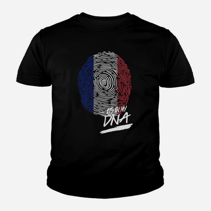 It Is In My Dna France Baby Proud Country Flag Kid T-Shirt