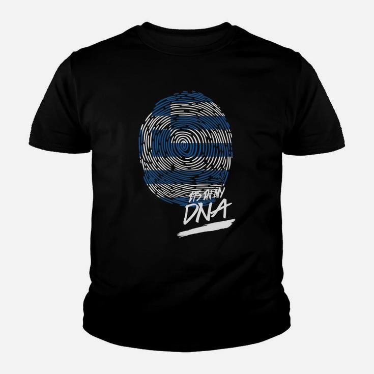 It Is In My Dna Greece Baby Proud Country Flag Kid T-Shirt