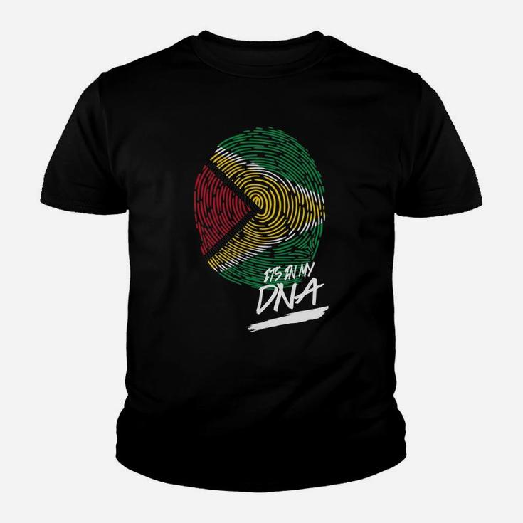 It Is In My Dna Guyana Baby Proud Country Flag Kid T-Shirt