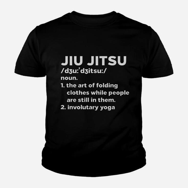 Jiu Jitsu Definition Funny Bjj Brazilian Martial Arts Gift Kid T-Shirt