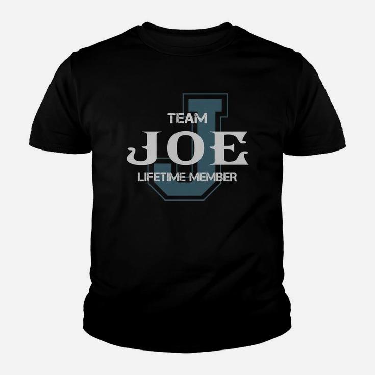 Joe Shirts - Team Joe Lifetime Member Name Shirts Youth T-shirt