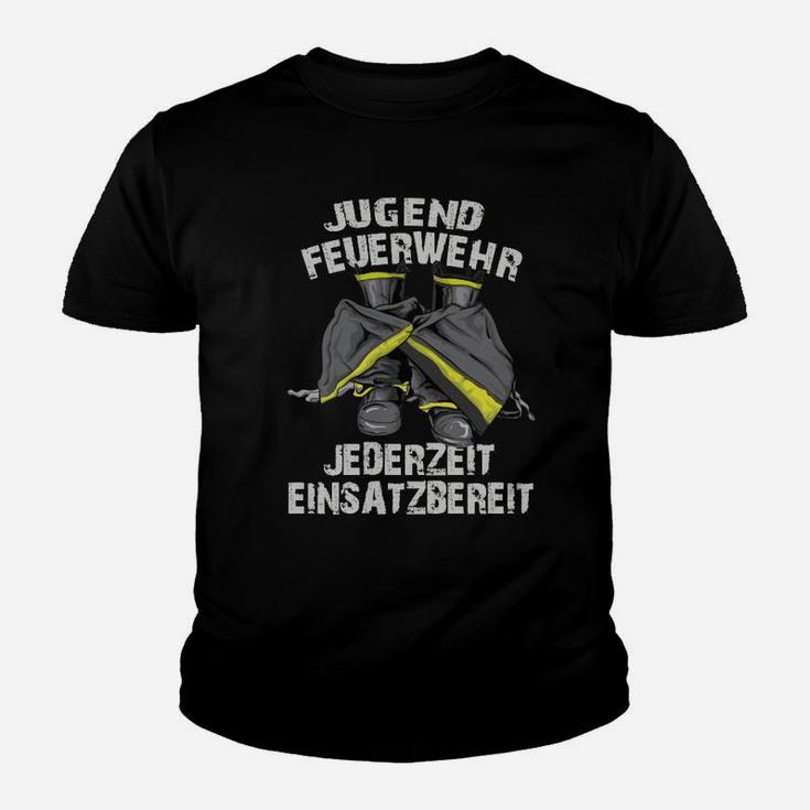 Jugend Feuerwehr Jederzeit Einsatzbereit Kinder T-Shirt