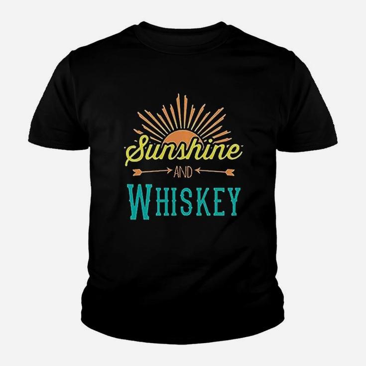 July 4th Sunshine And Whiskey Sleeveless Athletic Kid T-Shirt