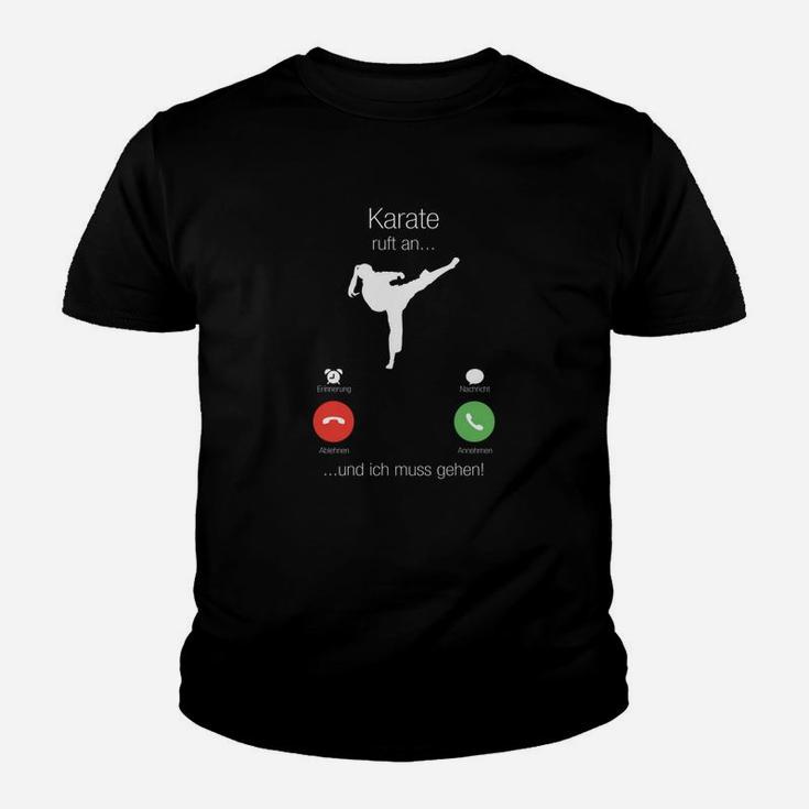 Karate Humor Kinder Tshirt mit Spruch, Lustiges Kampfsport-Kinder Tshirt