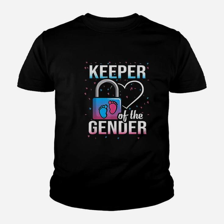 Keeper Of The Gender Reveal Party Baby Shower Gift Ideas Kid T-Shirt