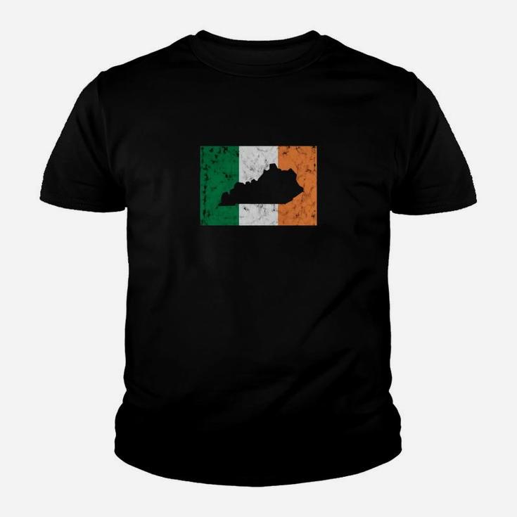 Kentucky Irish Flag - Funny St Patricks Day T Shirts Kid T-Shirt