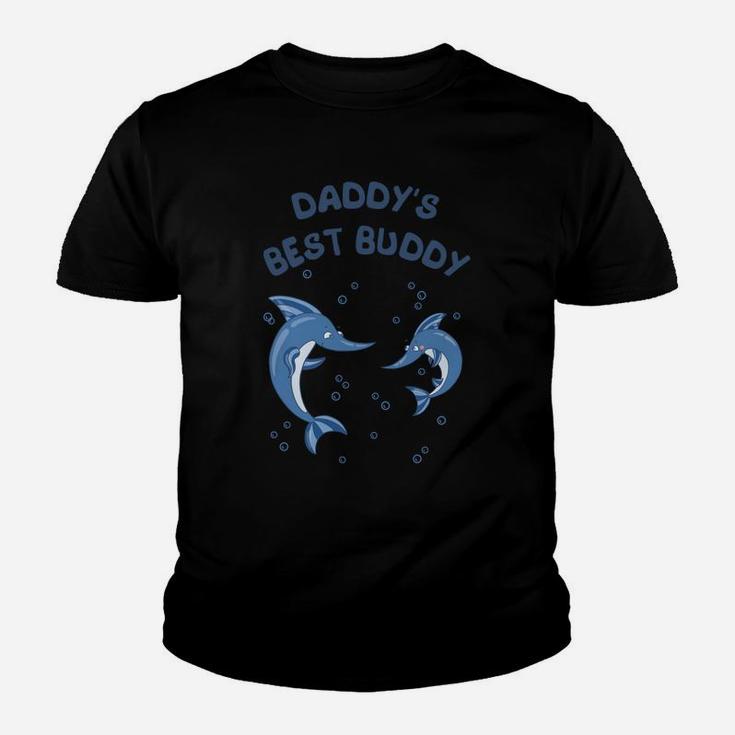 Kids Cute Boys Daddys Best Buddy Kids Shirt Kid T-Shirt