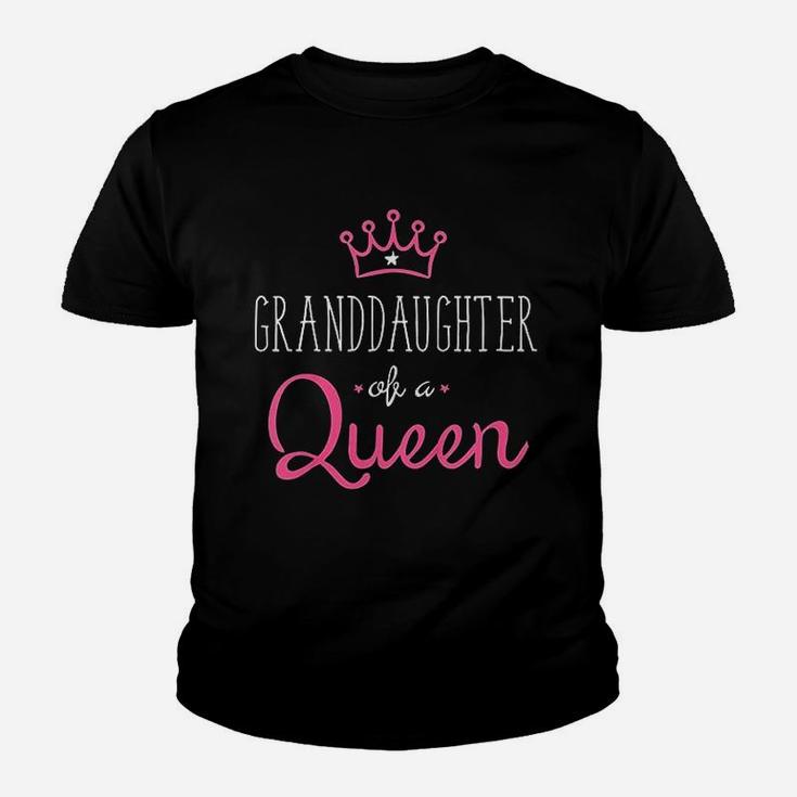 Kids Grandma Granddaughter Matching Queen Princess Kid T-Shirt