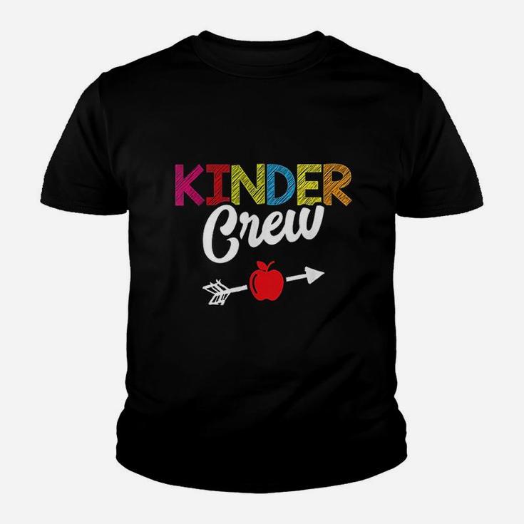 Kinder Crew Kindergarten Teacher Student Kids Back To School Kid T-Shirt