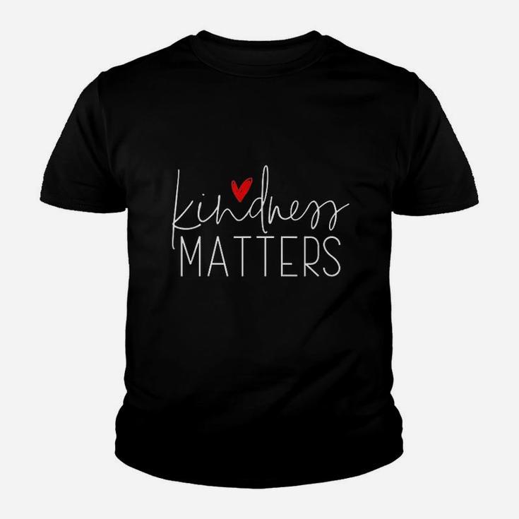 Kindness Matters Inclusion Parenting Education Gift Kid T-Shirt