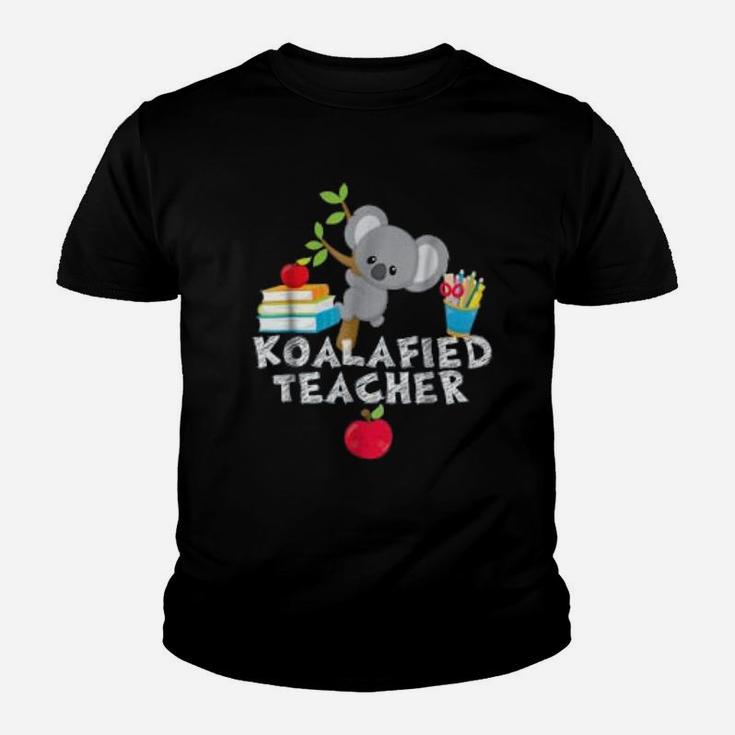Koalafied Teacher Proud School Teacher Koala Kid T-Shirt