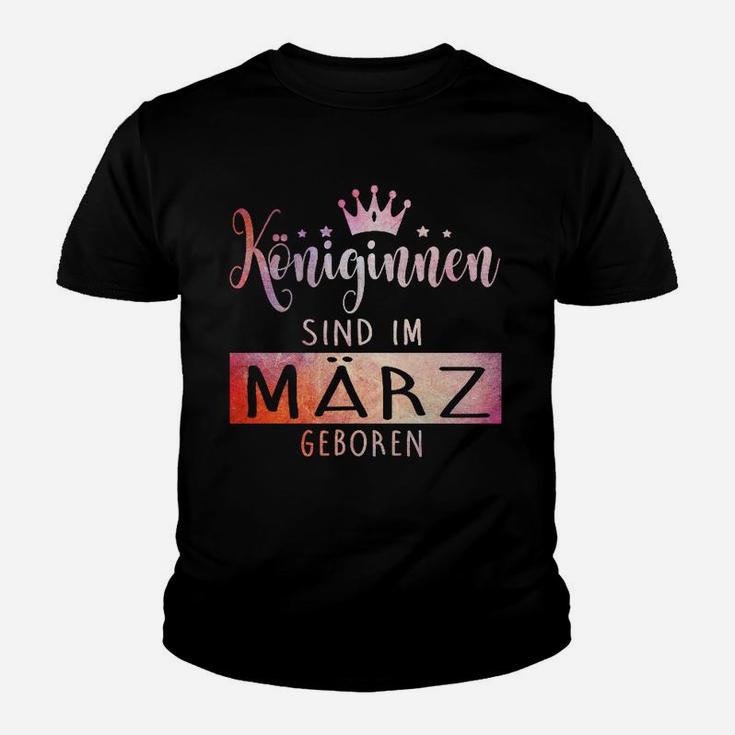 Konihinnen Sind Im Marz Geboren Kinder T-Shirt