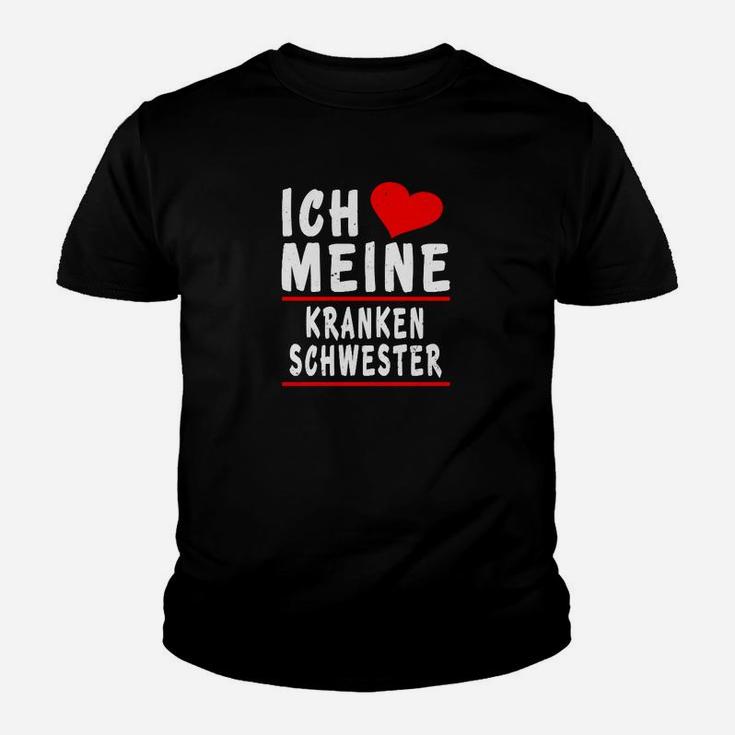 Krangeschwester Valentinstag Geschenk Kinder T-Shirt