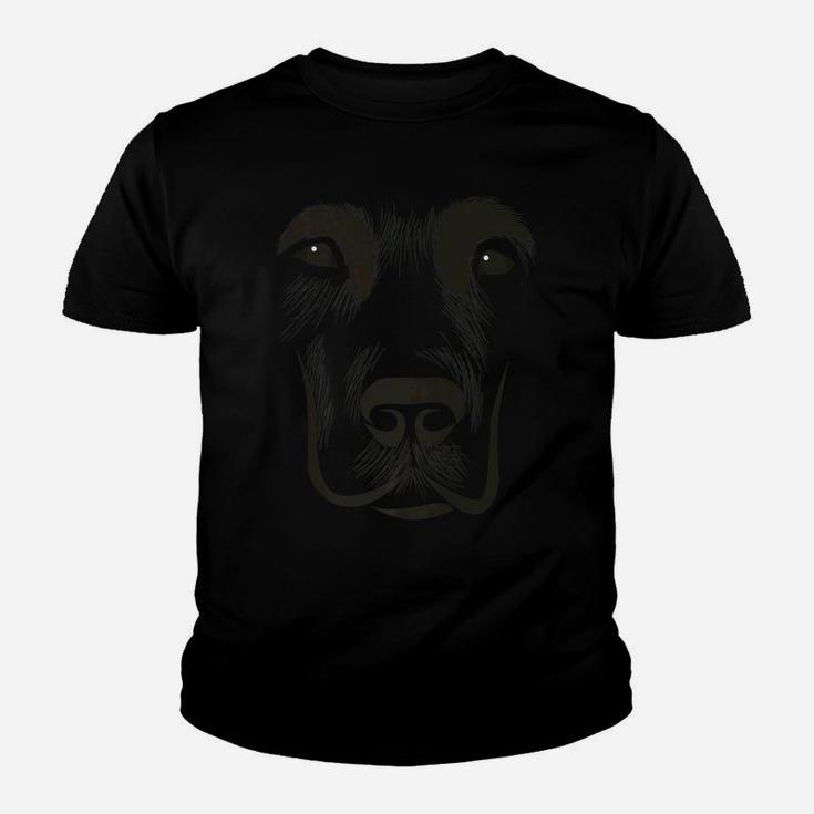Labrador Face Funny Cute Lab Dog Costume Kid T-Shirt