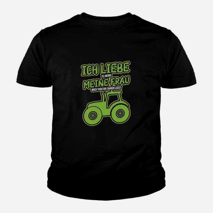 Landwirt Liebt Seine Frau Kinder T-Shirt