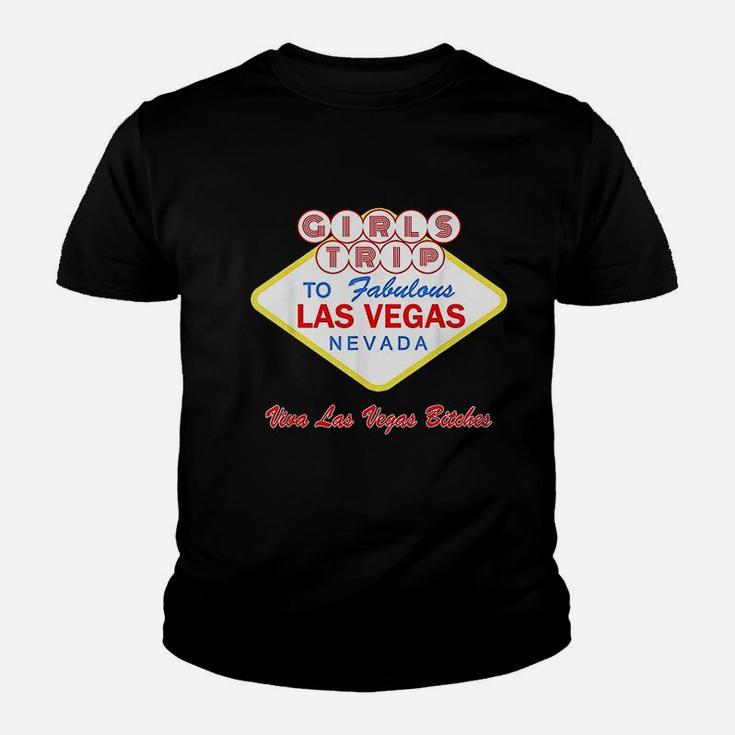 Las Vegas Girls Trip Weekend Group Party Vacation Youth T-shirt