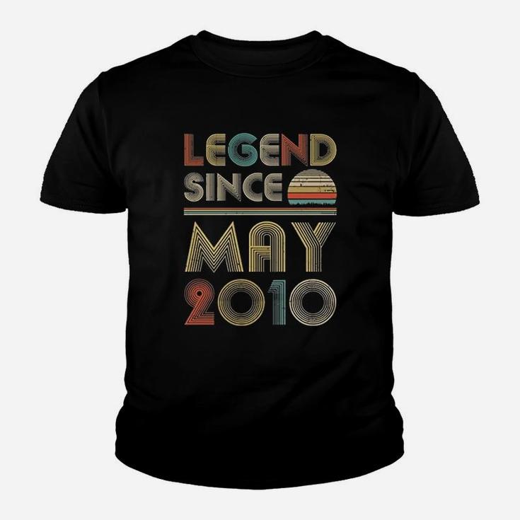 Legend Since May 2010 Vintage 11st Birthday Gifts  Kid T-Shirt