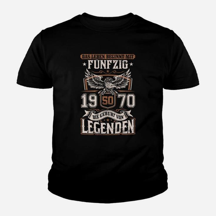 Legenden 1970 vorderseite Kinder T-Shirt