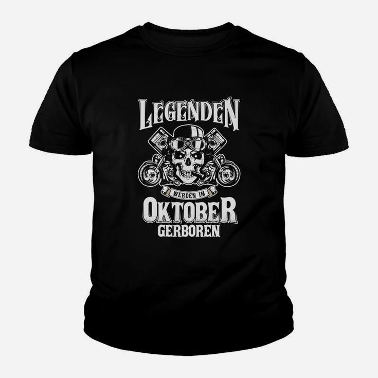 Legenden Werden Im Oktober Kinder T-Shirt