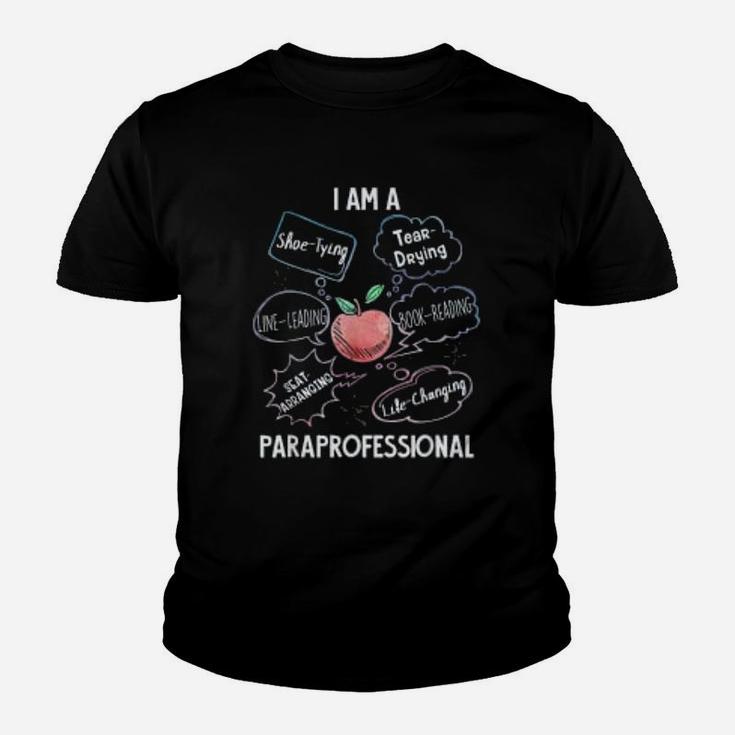 Life Changing Paraprofessional Para Squad Paraprofessional Kid T-Shirt