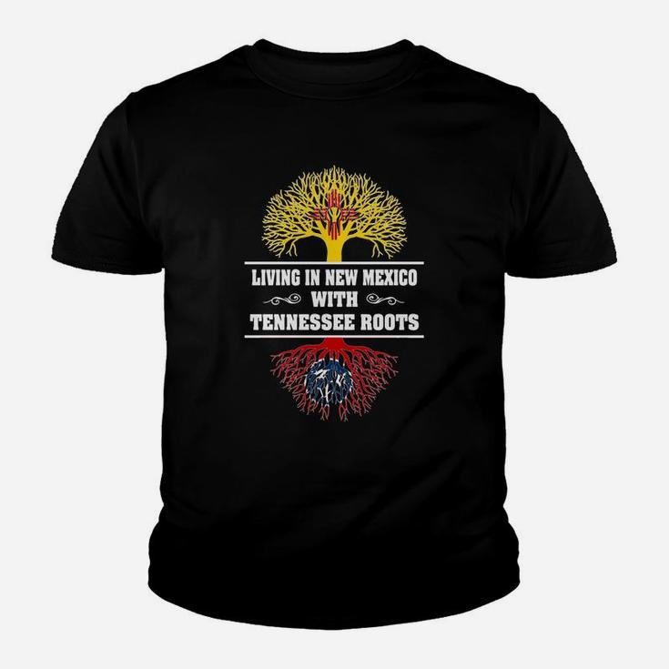Living In New Mexico With Tennessee Roots Kid T-Shirt